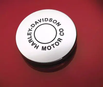 Copri tappo serbatoio benzina HD Motor CO cromato 