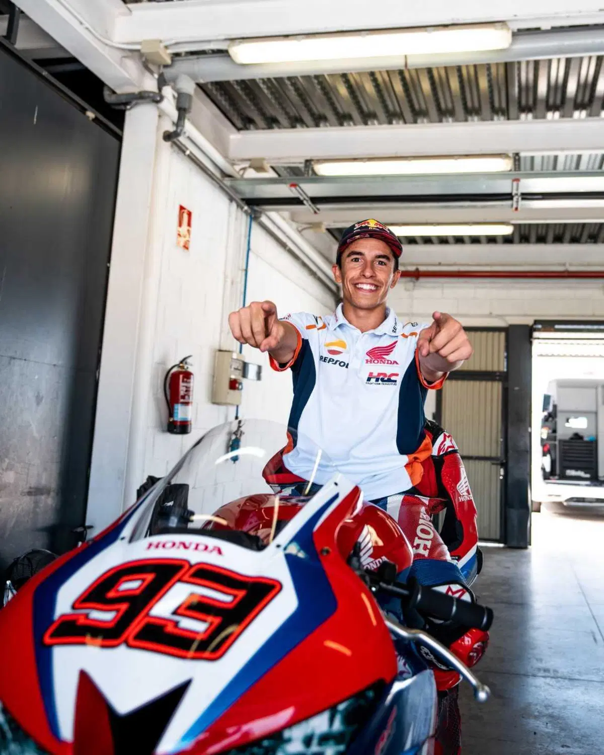 MotoGP 2022. Guarda i primi giri in moto del nuovo Marc Marquez: 'Ho le farfalle nello stomaco!' [VIDEO] (3)