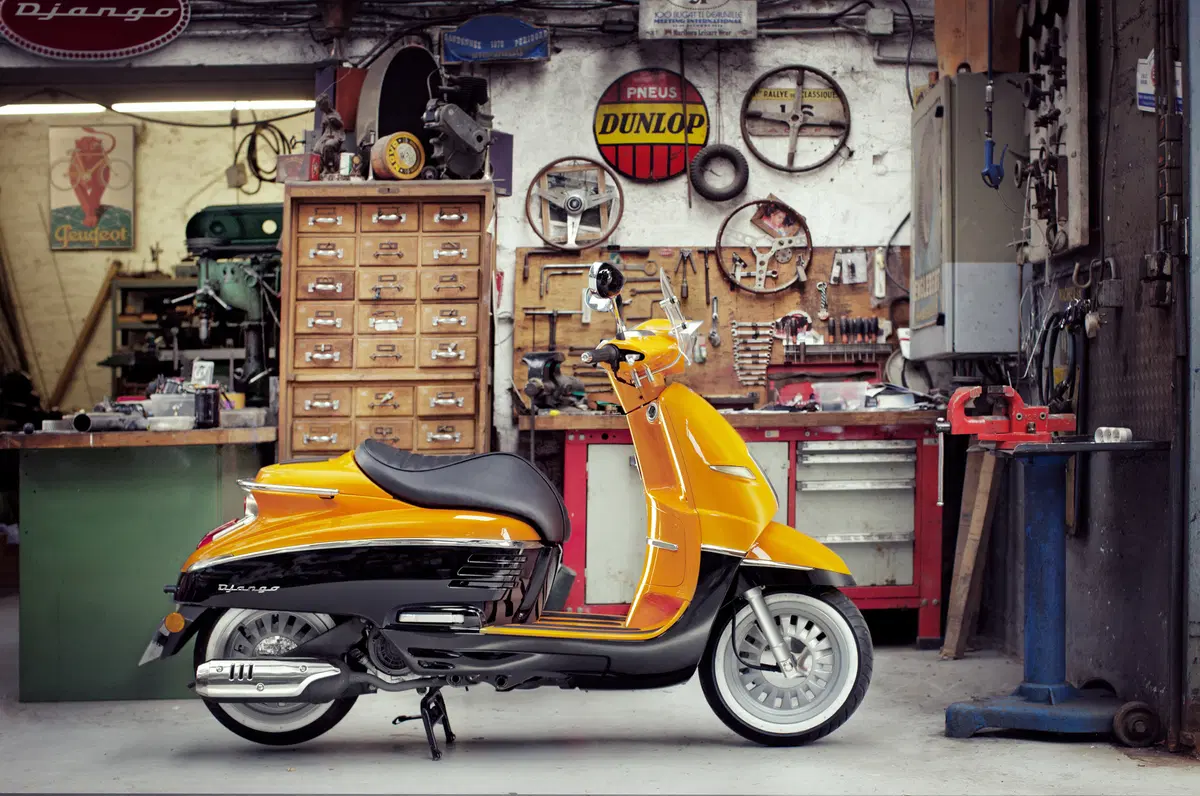 Peugeot Django: l'eleganza di uno scooter per dare entusiasmo e positivita' (2)