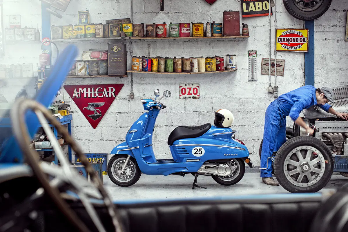 Peugeot Django: l'eleganza di uno scooter per dare entusiasmo e positivita' (16)