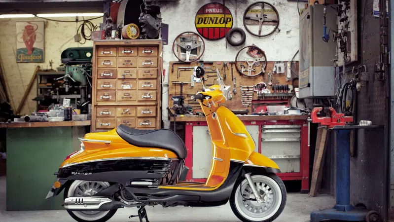 Peugeot Django: l'eleganza di uno scooter per dare entusiasmo e positivita'