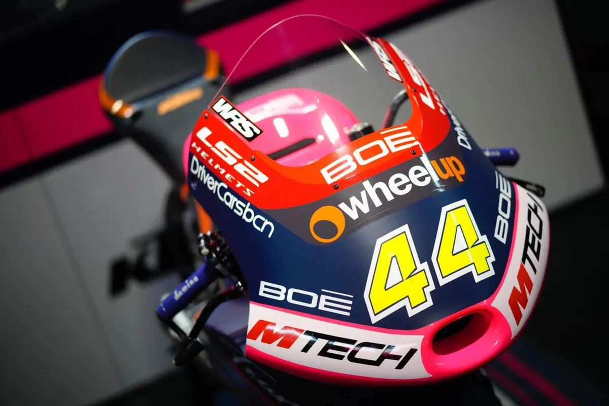 Wheelup main sponsor di David Muñoz