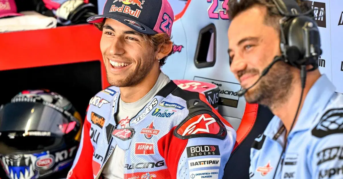 MotoGP 2022. GP di San Marino a Misano. Enea Bastianini: "Pigiamino? Bella botta ma questo &egrave; il mio miglior venerd&igrave;"