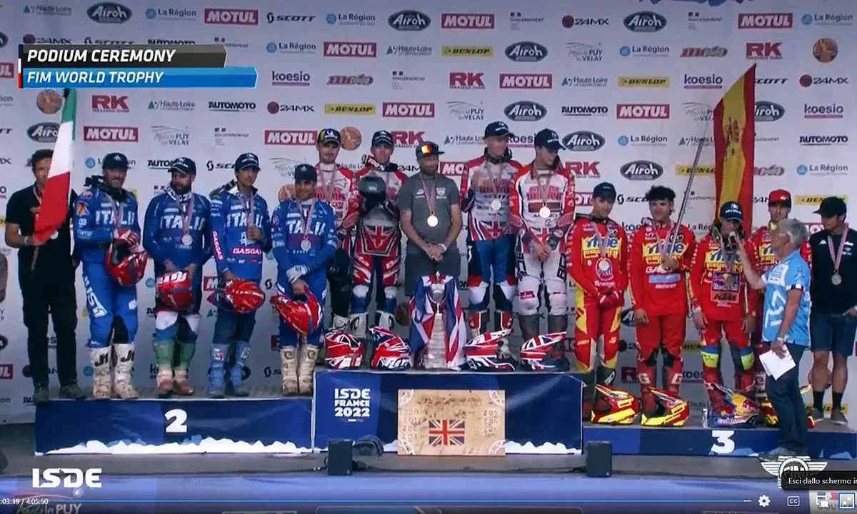 ISDE 22 Francia. Alla Gran Bretagna il Trofeo, a Super Italia 2° Posto e Vittoria del “Vaso” (30)