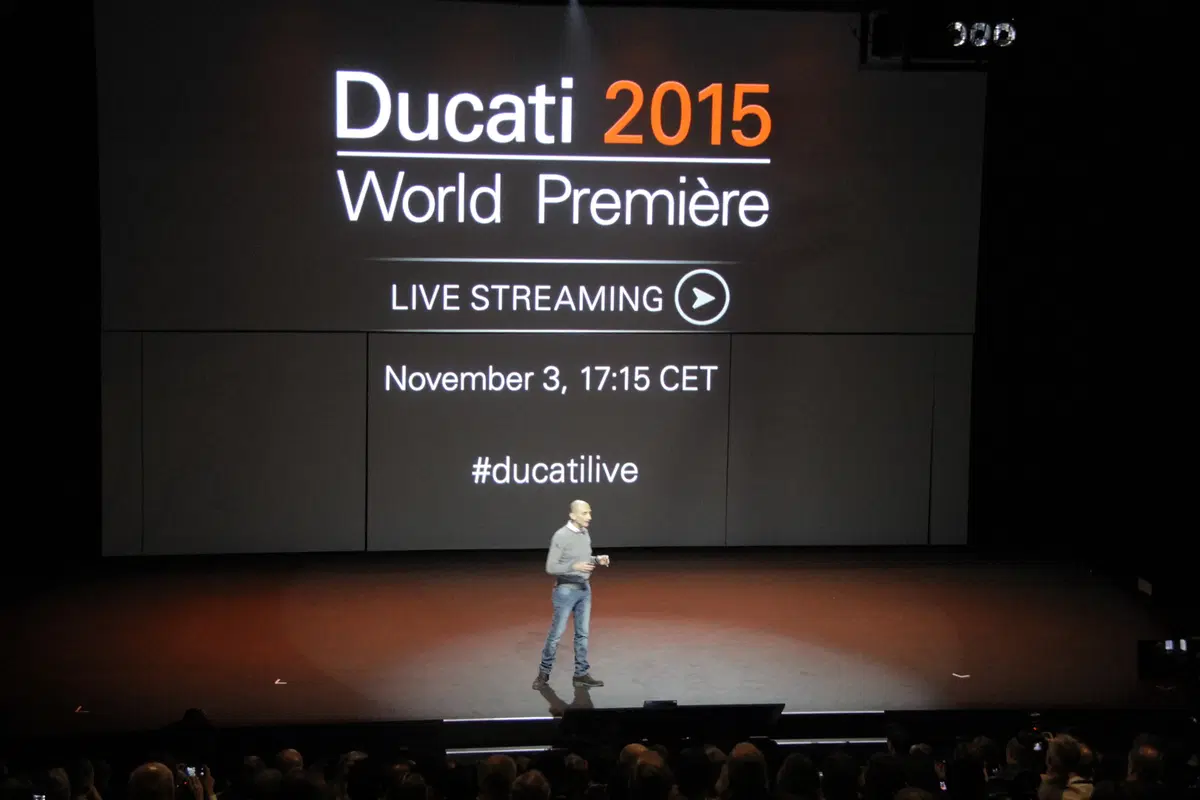 Novità Ducati 2015. Segui la diretta streaming