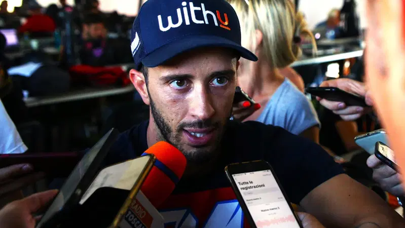 MotoGP 2022. GP di San Marino a Misano. L'ultima, affollatissima, conferenza stampa di Andrea Dovizioso: "Non mi aspettavo tutto questo!"