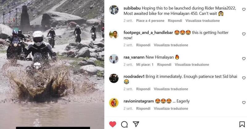 Siddhartha Lal, CEO e biker: &egrave; lui su IG in sella alla futura nuova Himalayan?