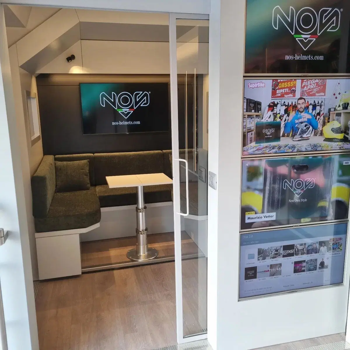 Il NOS Helmets Hospitality Truck il 10 settembre da Valeri Sport