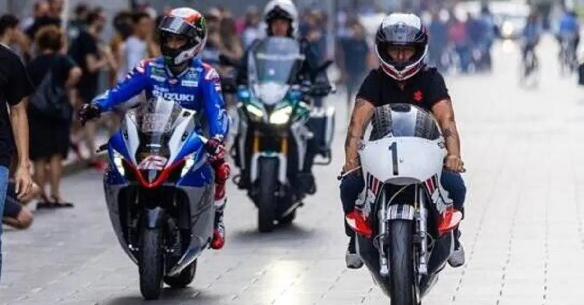 Guardate dove sono le due Suzuki Hayabusa GP edition 
