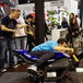 Prova a piegare con la Yamaha M1 di Lorenzo allo stand di Moto.it!