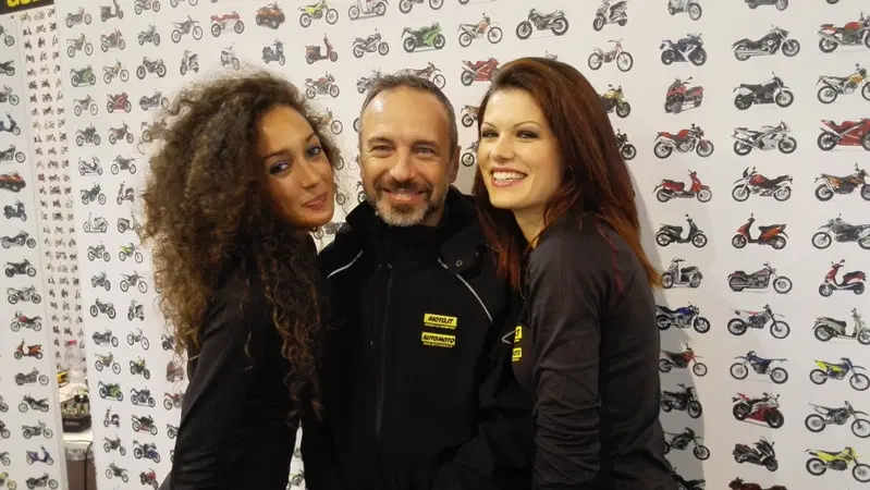 "L'americano" in gita all'EICMA. Sempre come la prima volta