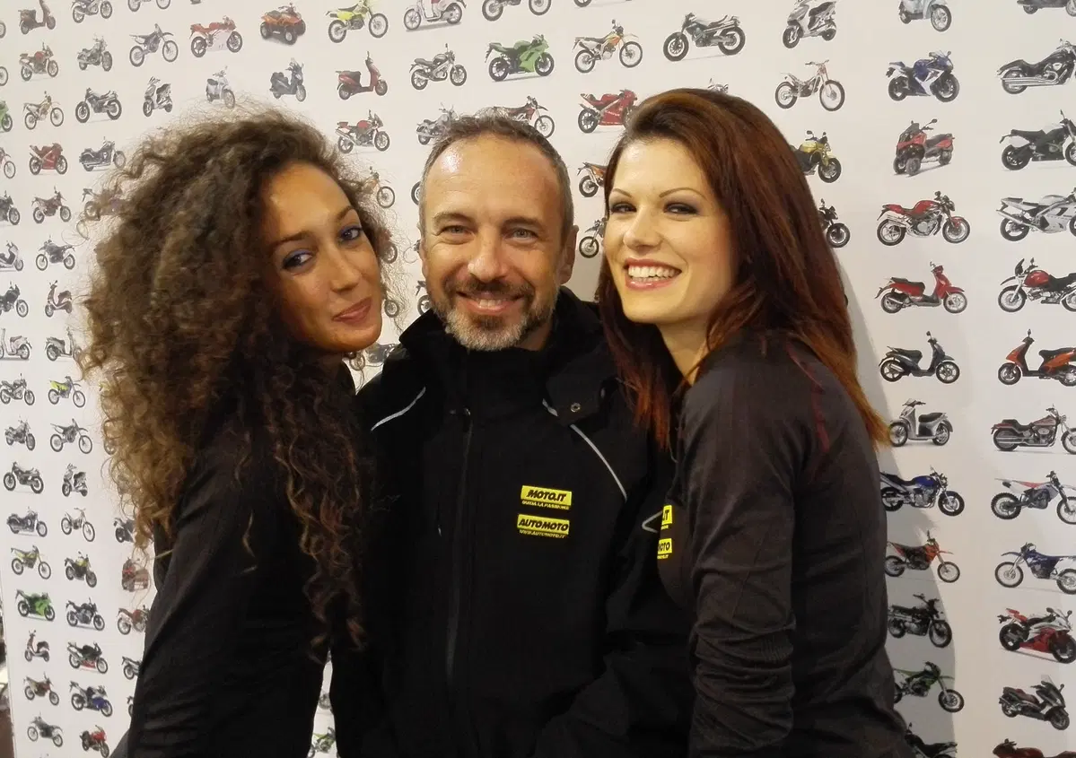 "L'americano" in gita all'EICMA. Sempre come la prima volta