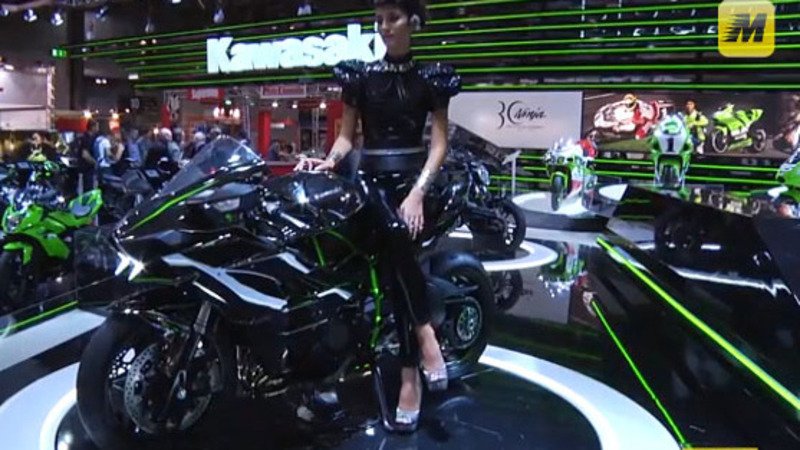 Kawasaki Ninja H2, video EICMA. Il suo prezzo