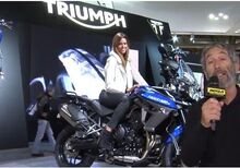 Triumph Tiger 800 2015, video EICMA