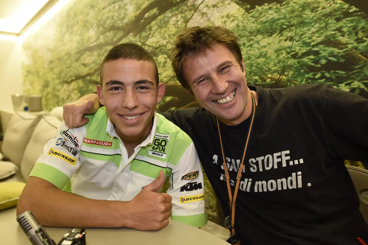 Enea Bastianini: “Grazie papà”