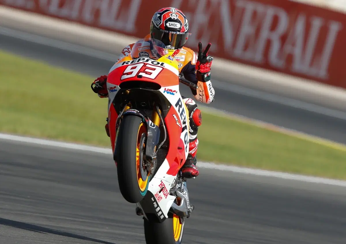 Marquez domina le prove del venerd&igrave; a Valencia