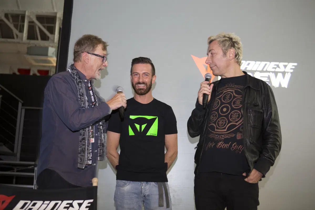 Dainese night: gamma D-air 2015, piloti SBK e Valentino Rossi’s leather suit (4)