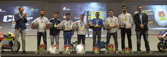 Premiati a EICMA i campioni 2014 del CIV