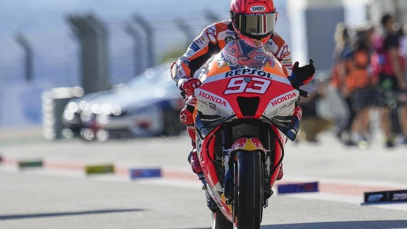 MotoGP 2022. GP di Aragon. FP1, Aprilia e Ducati davanti, Marc Marquez rientro incoraggiante