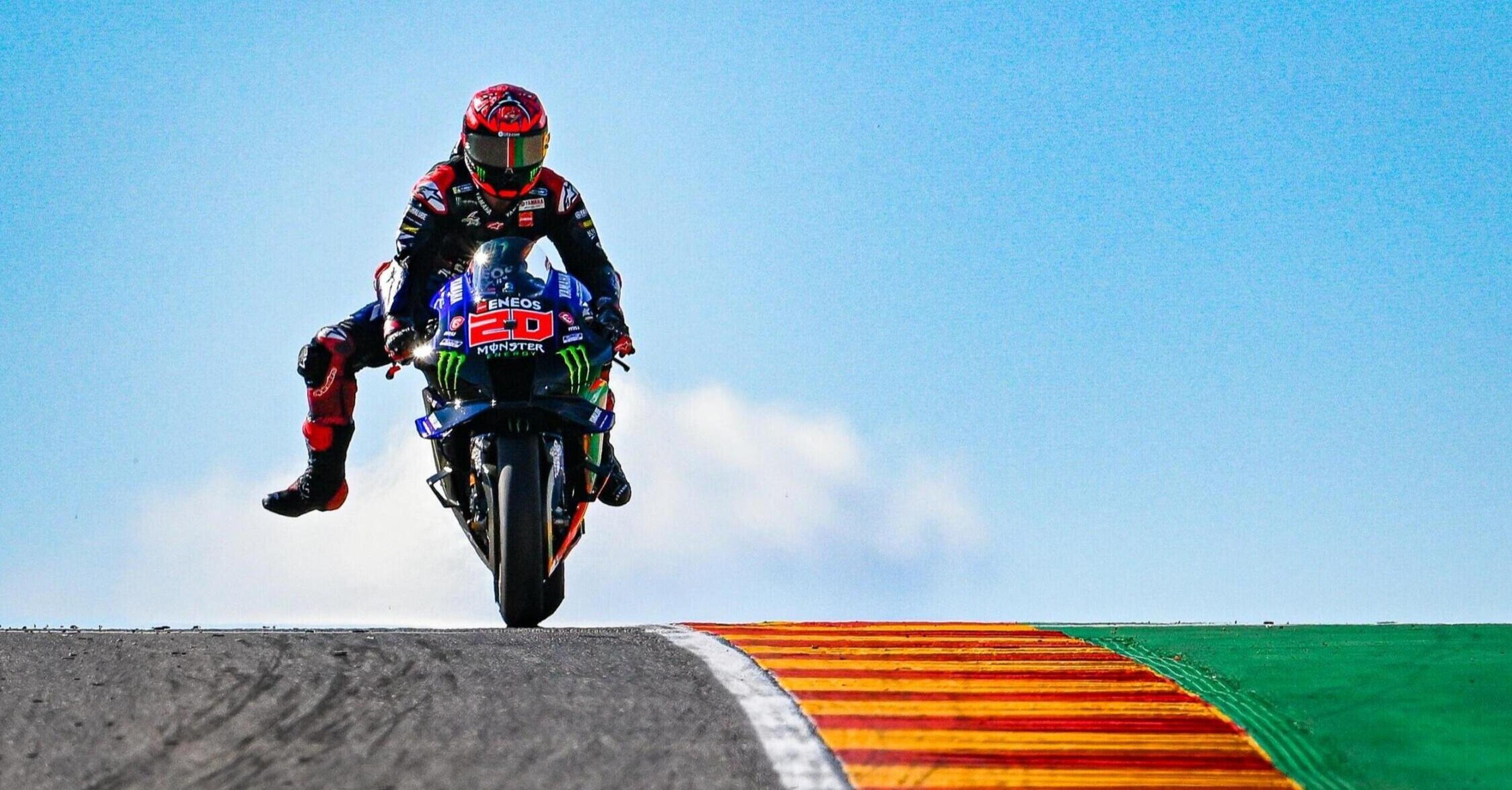 MotoGP 2022. GP di Aragon. Fabio Quartararo cambia i piani per la Q2: &quot;Potrei seguire qualcuno&quot; 