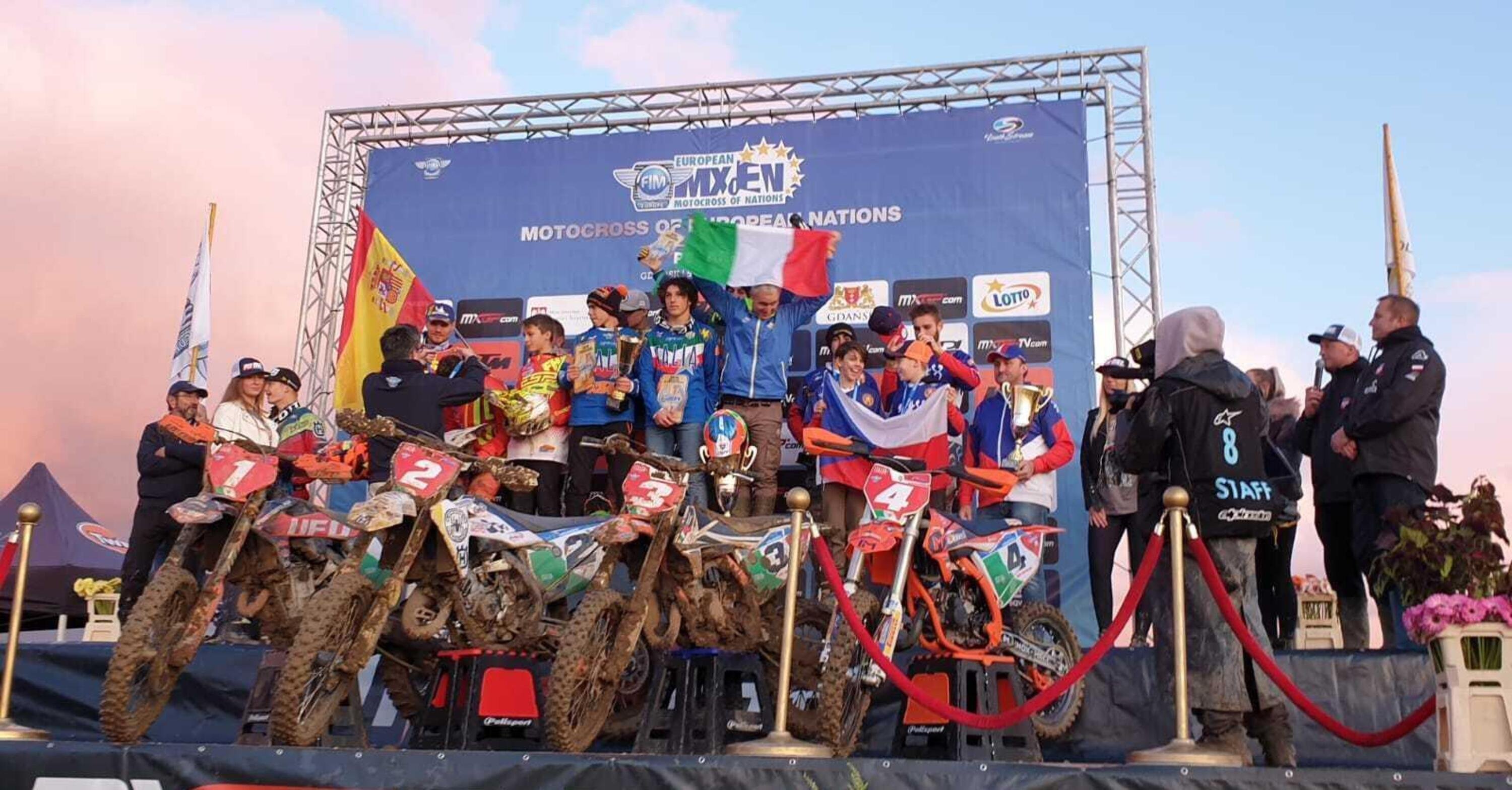 Torna il Motocross delle Nazioni Europee. Italia al via da campione in carica