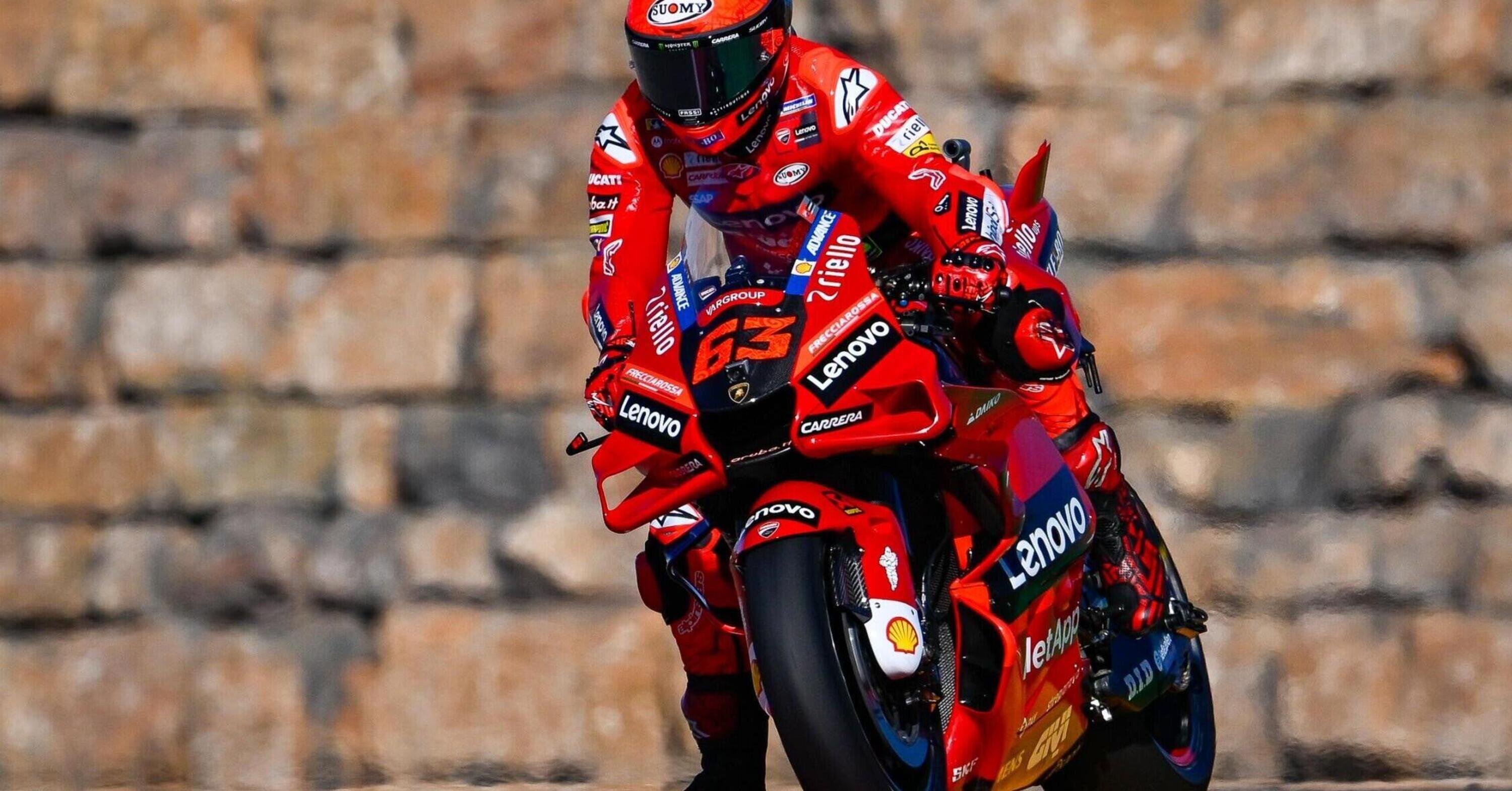 MotoGP 2022. GP di Aragon. Pecco Bagnaia: &ldquo;Ho un bel margine di miglioramento&rdquo;