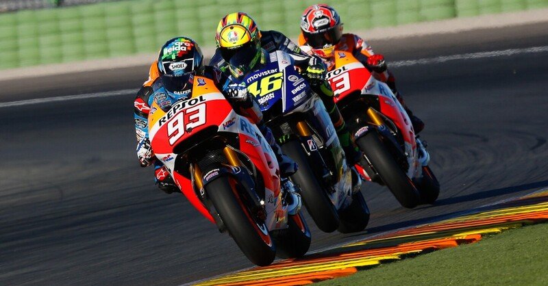 Test MotoGP a Valencia. Tanti debutti. Lorenzo &egrave; il pi&ugrave; veloce