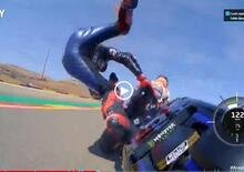 MotoGP 2022. Alpinestars: La cerniera della tuta di Fabio Quartararo è stata rotta dalla gomma della moto, sollecitazione mai vista