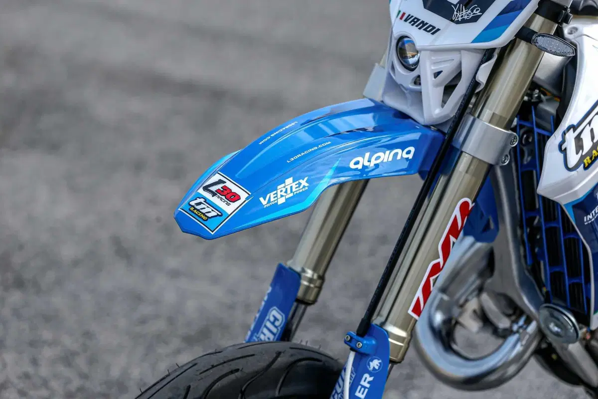 TM 125 SMR Fi 2T TEST: in pista con Kevin Vandi sulla 450 SMX ufficiale (4)
