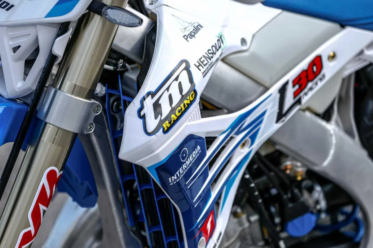 TM 125 SMR Fi 2T TEST: in pista con Kevin Vandi sulla 450 SMX ufficiale (5)