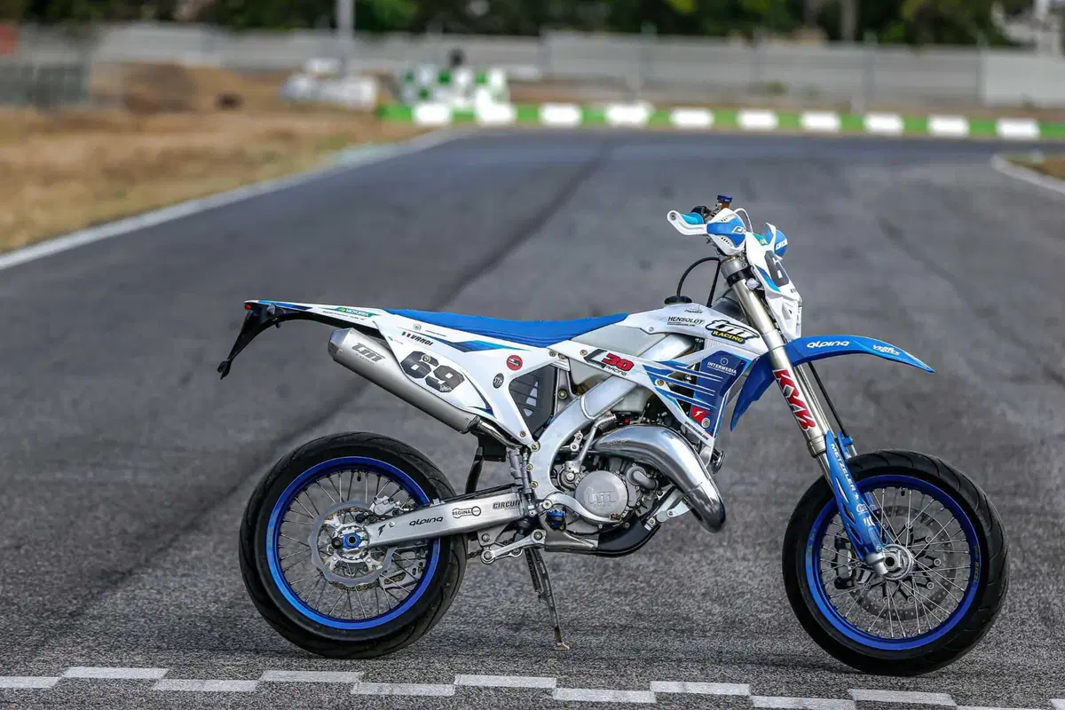 TM 125 SMR Fi 2T TEST: in pista con Kevin Vandi sulla 450 SMX ufficiale (12)