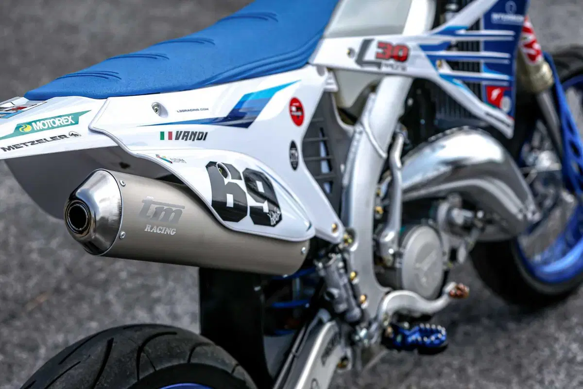 TM 125 SMR Fi 2T TEST: in pista con Kevin Vandi sulla 450 SMX ufficiale (15)