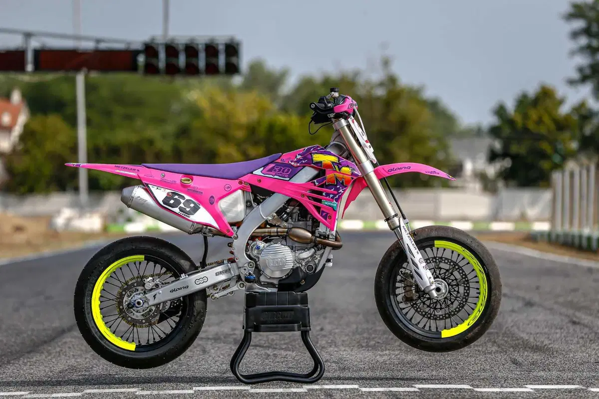 TM 125 SMR Fi 2T TEST: in pista con Kevin Vandi sulla 450 SMX ufficiale (34)