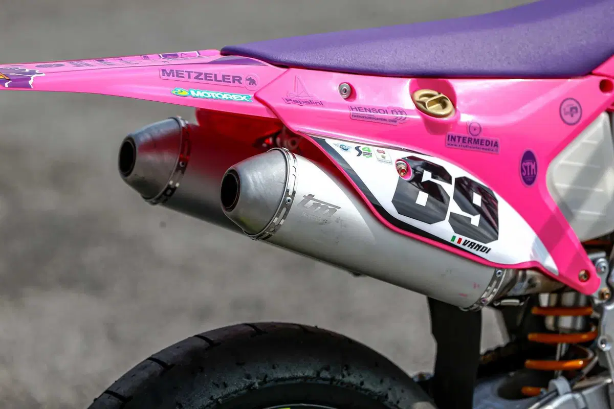 TM 125 SMR Fi 2T TEST: in pista con Kevin Vandi sulla 450 SMX ufficiale (35)