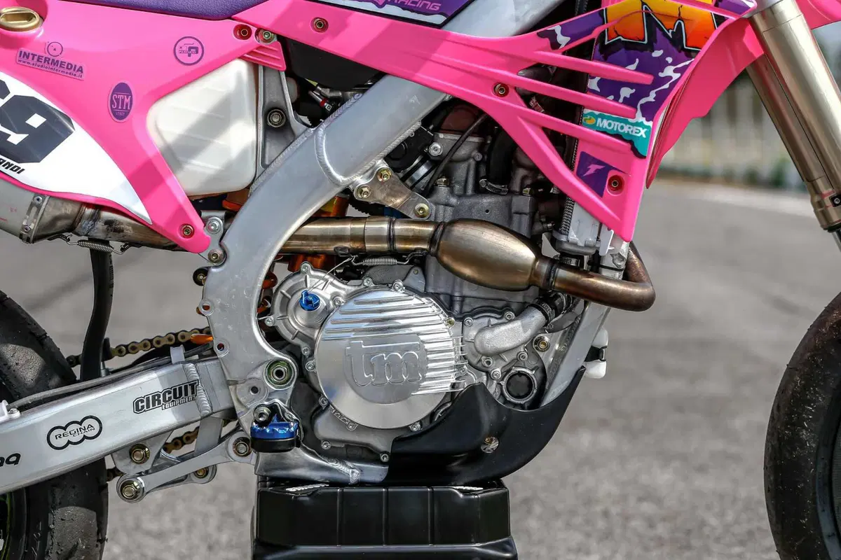 TM 125 SMR Fi 2T TEST: in pista con Kevin Vandi sulla 450 SMX ufficiale (40)