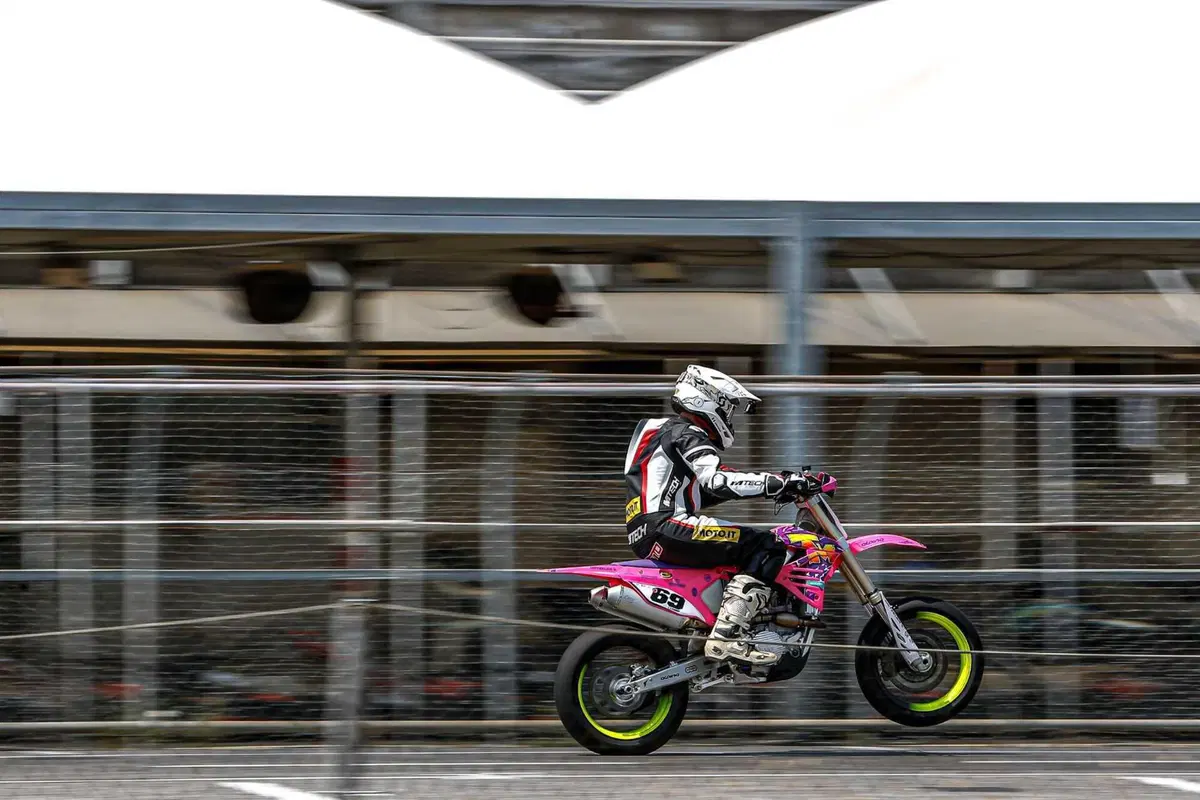 TM 125 SMR Fi 2T TEST: in pista con Kevin Vandi sulla 450 SMX ufficiale (58)