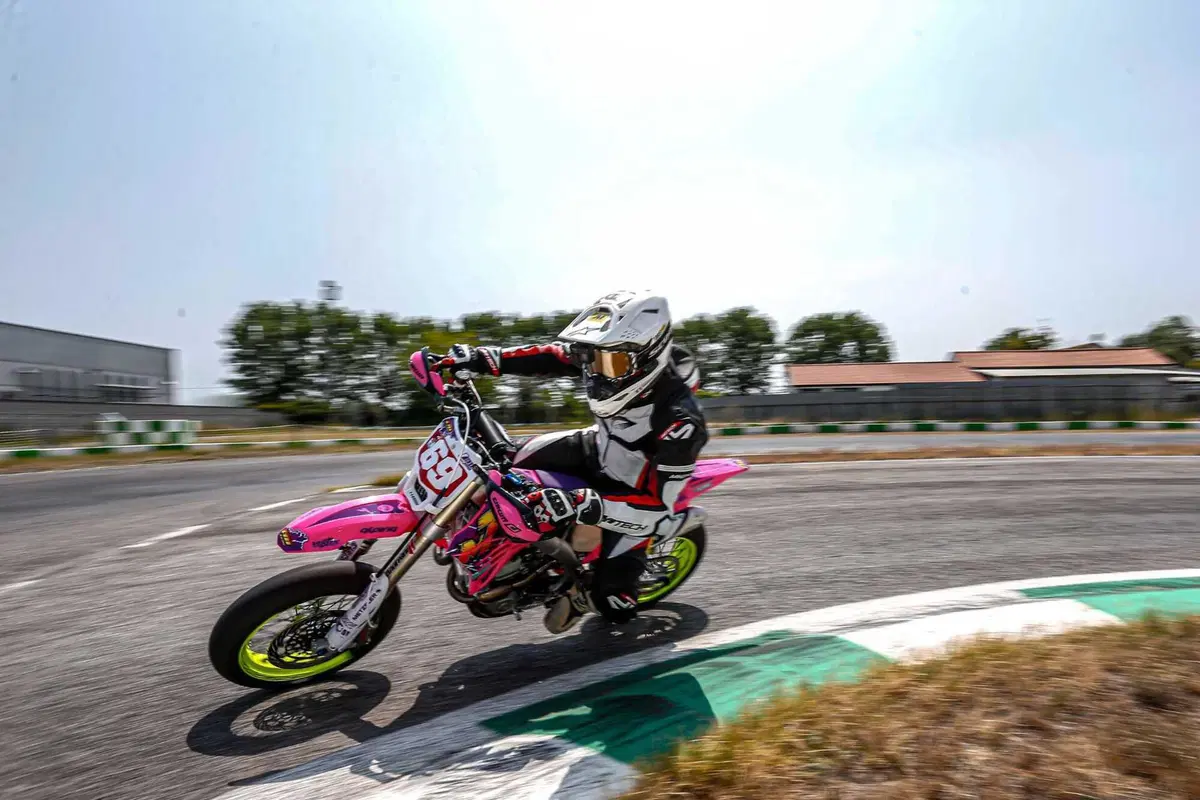TM 125 SMR Fi 2T TEST: in pista con Kevin Vandi sulla 450 SMX ufficiale (64)