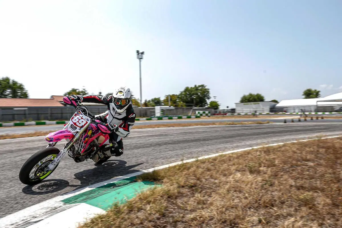 TM 125 SMR Fi 2T TEST: in pista con Kevin Vandi sulla 450 SMX ufficiale (66)