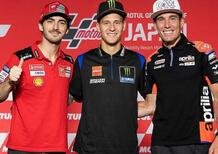 MotoGP 2022. GP del Giappone a Motegi. Prove libere: Pecco Bagnaia, Fabio Quartararo, Aleix Espargaro in 40 millesimi!