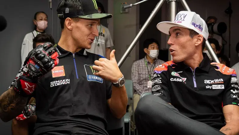 MotoGP 2022. GP del Giappone a Motegi. Fabio Quartararo: "Non abbiamo punti di forza". Aleix Espargaro: "Aprilia competitiva anche qui"