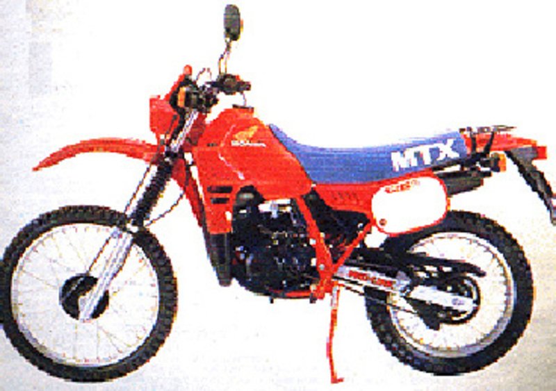 Honda MTX 125 MTX 125 R (1983 - 87)