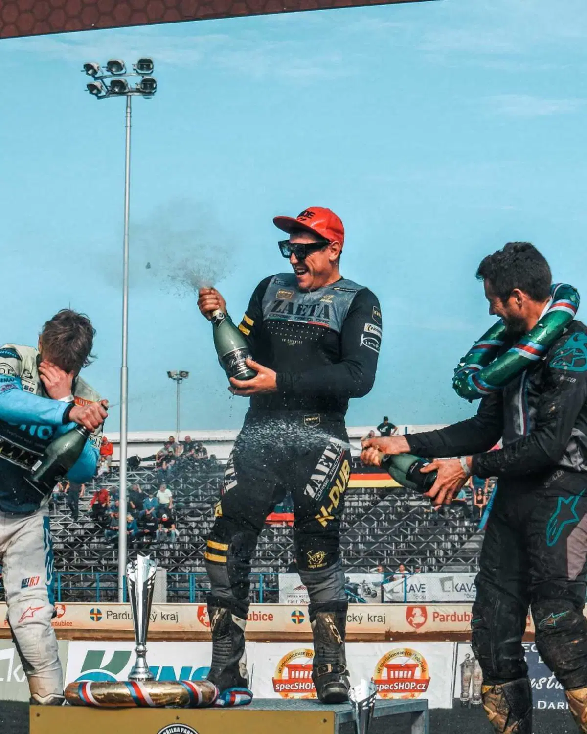Zaeta, quella dell'Ing., vince con Moschini nel Flat track (4)