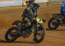 Zaeta, quella dell'Ing., vince con Moschini nel Flat track