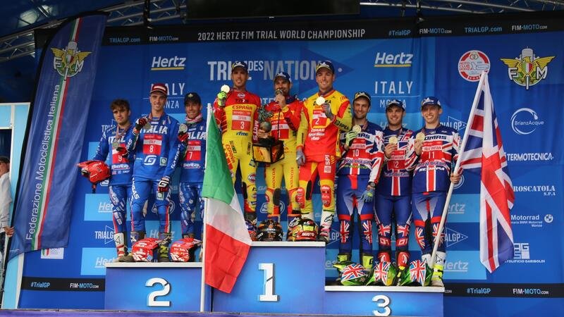 L&rsquo;Italia centra il podio in tutte le gare del Trial delle Nazioni