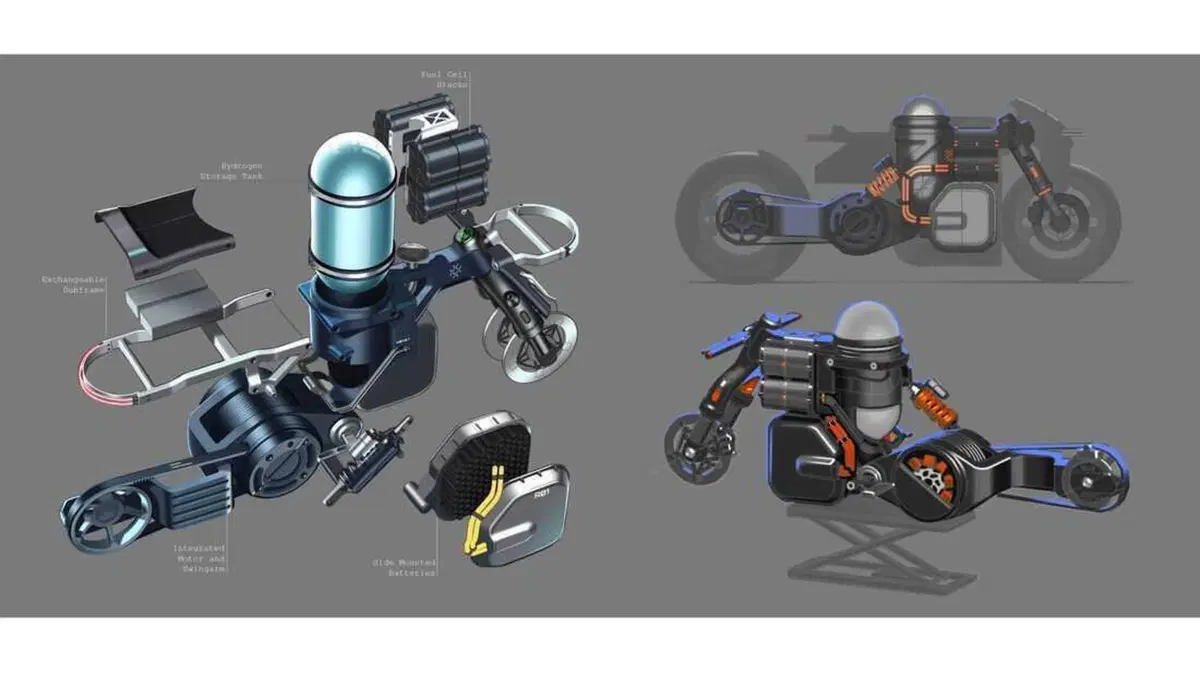 Hydra Bike: niente batterie ma idrogeno (13)