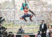 MotoGP 2022. GP della Thailandia. Marc Marquez in Thailandia saltava così dopo una battaglia epica con Fabio Quartararo: Ora non credo di poter star davanti [VIDEO]