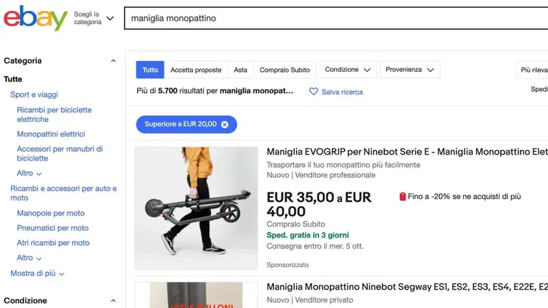 Guida all'acquisto: il mondo dei monopattini, con eBay vai sul sicuro
