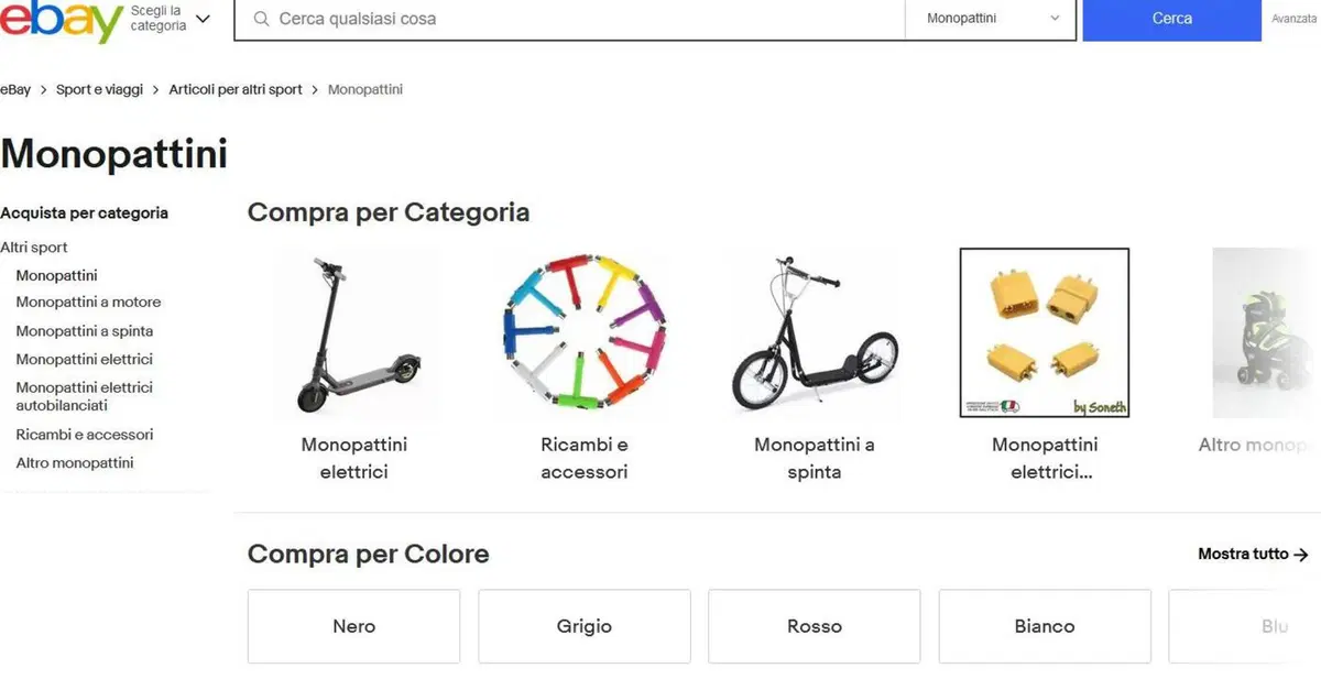 Guida all'acquisto: il mondo dei monopattini, con eBay vai sul sicuro