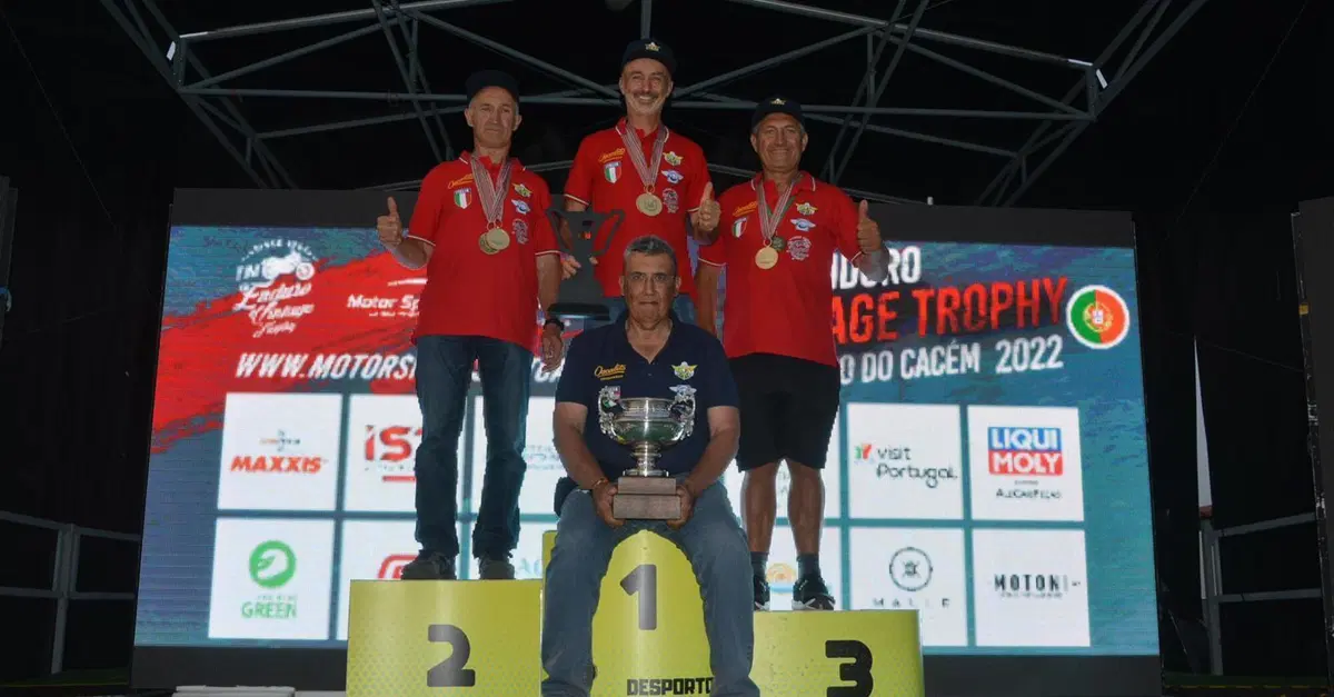 Enduro Vintage. Italia Super Mondiale in Portogallo