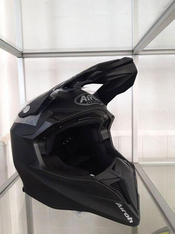 CASCO AIROH WRAAP BLACK MATT